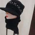 Woolen Cap with Mufler