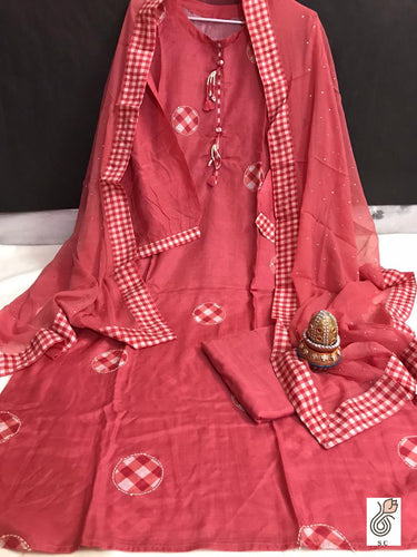 Dola Silk Shirt with Bottom n Dupatta