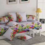 Elegant Glace Cotton Printed Diwan Sets Vol 5 M9