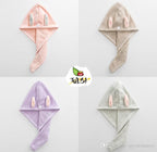 Womens Cleft Lip Ear Towel Hair Cap