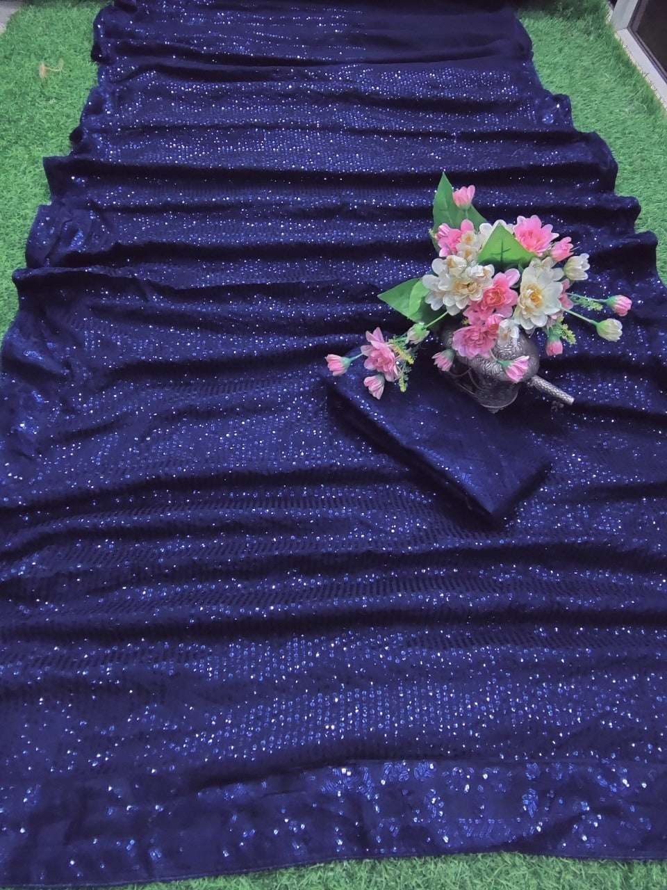 Pretty Sequins Dinner Sarees
