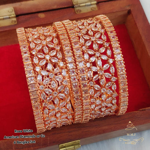 American Diamond Bangles