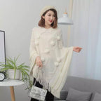 Pom pom Poncho