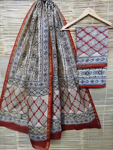 Dabu Hand Block Printed Suits