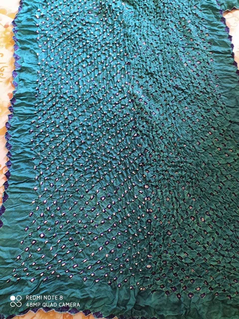 Gaji Silk Bandhani Stoles