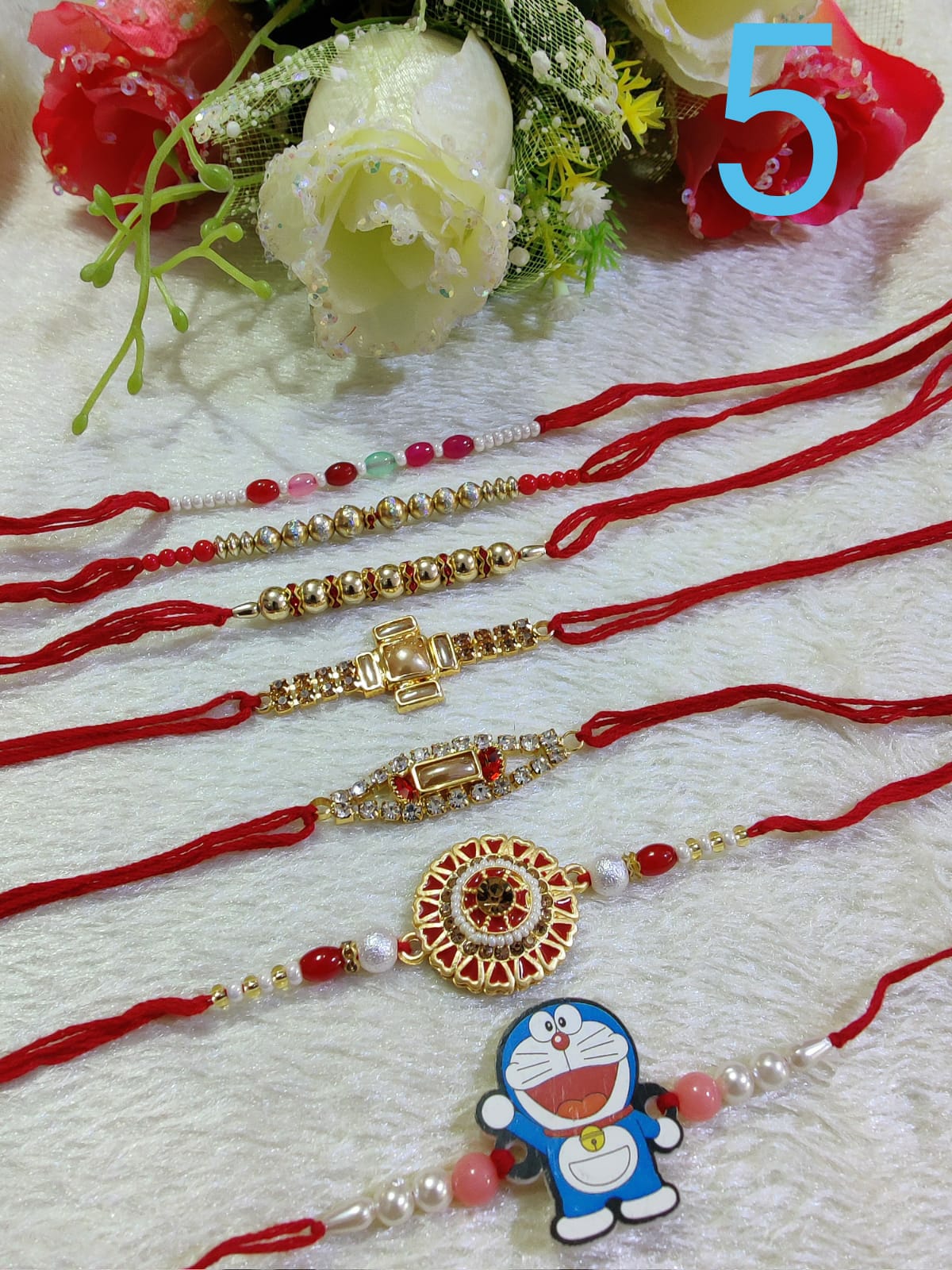 Set of Rakhis(6 pcs)