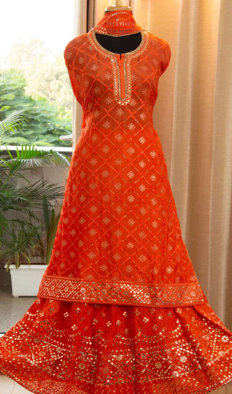 Chinnon Shirt with Skirt(Minaz)