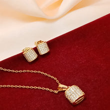 Load image into Gallery viewer, Elegant Gold Plated Jewelry Sets