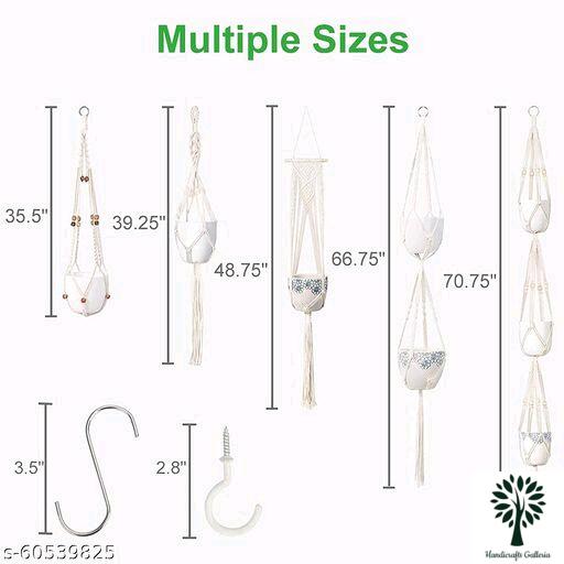 Beautiful Macrame Pot Holders