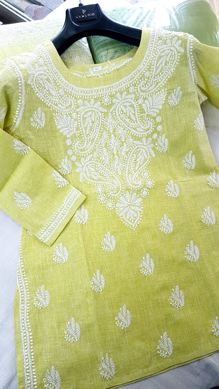 Chikankari Cotton tops