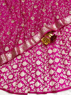 Benarsi Khinkhwab with Georgette Dupatta