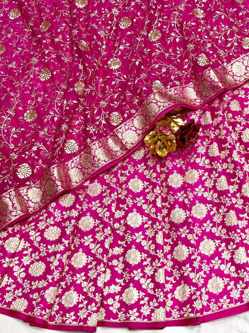 Benarsi Khinkhwab with Georgette Dupatta