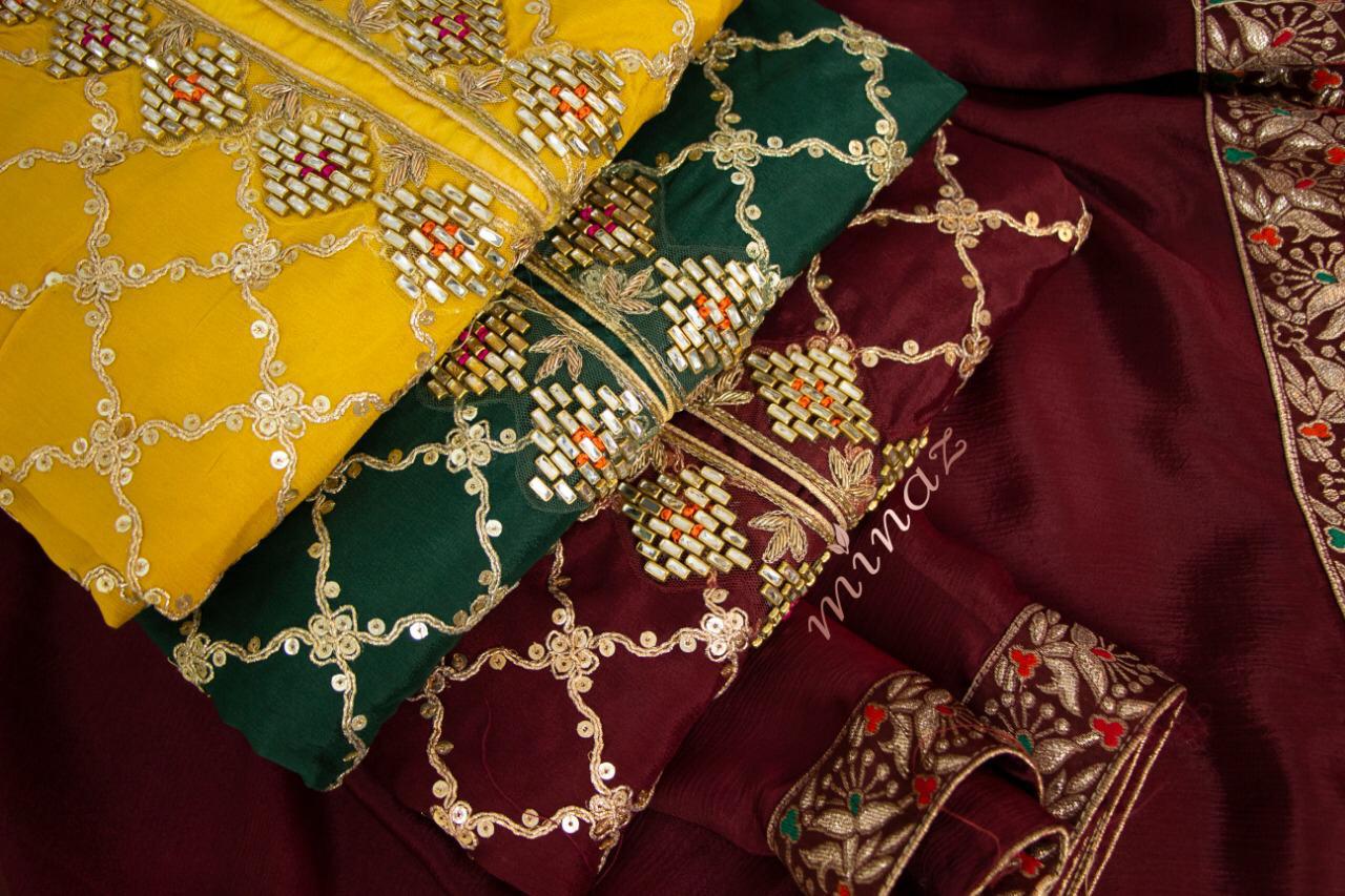 Chinnon Suit with Pitta Embroidery