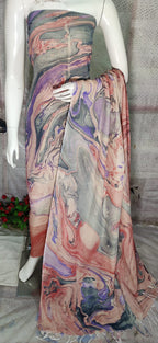Khadi Silk Dress Material