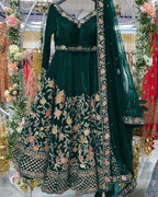 Bridal Viscose Velvet Lehenga Choli