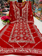 Chikankari Gota Work Kurtis