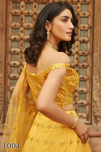 Organza Silk Lehengas