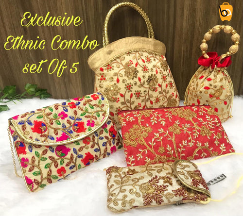 Ethnic Bags set of 5