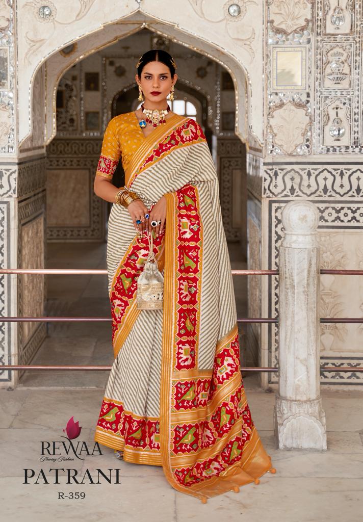 Patola Cotton Silk Saree