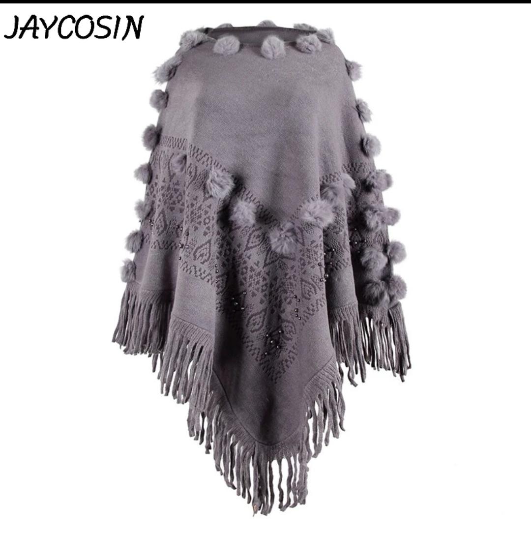 O-Neck Poncho