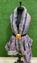 Designer Cashmere Wool Digital Print Stoles