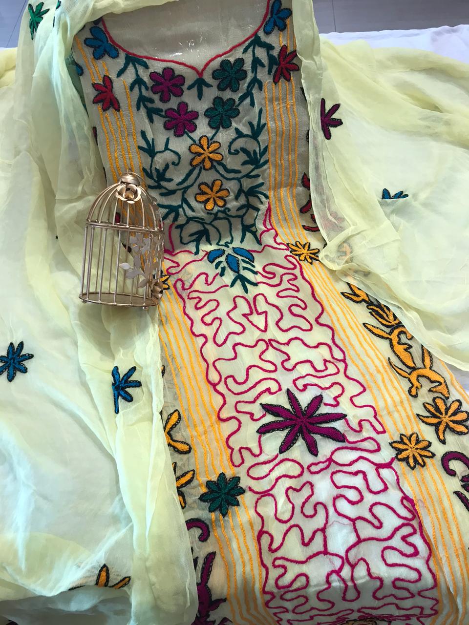 Beautiful Embroidery Suits