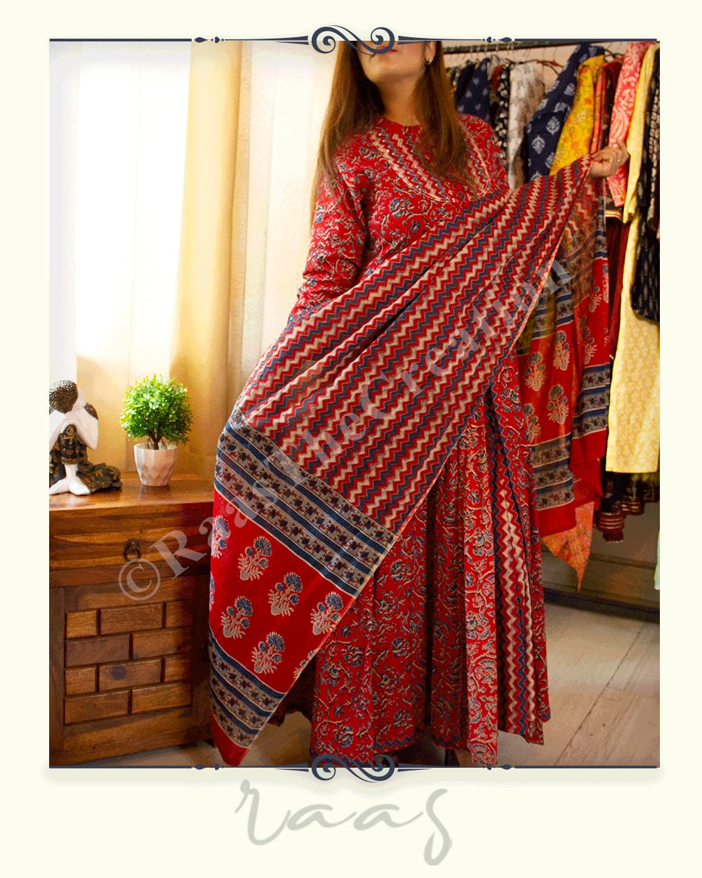 Cotton Double Layered Gown