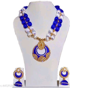 Diva Stylish Silk Thread Jewelry Sets M24