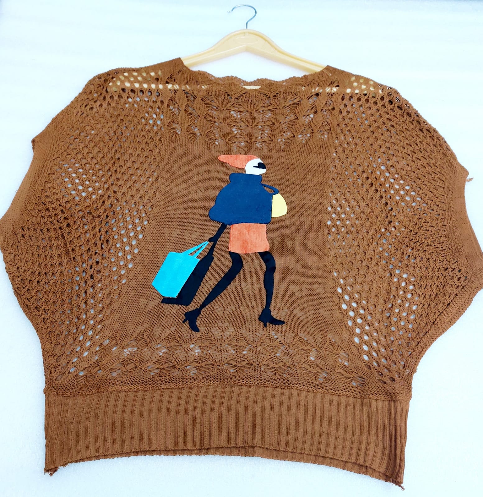 Beautiful Pearl work Poncho