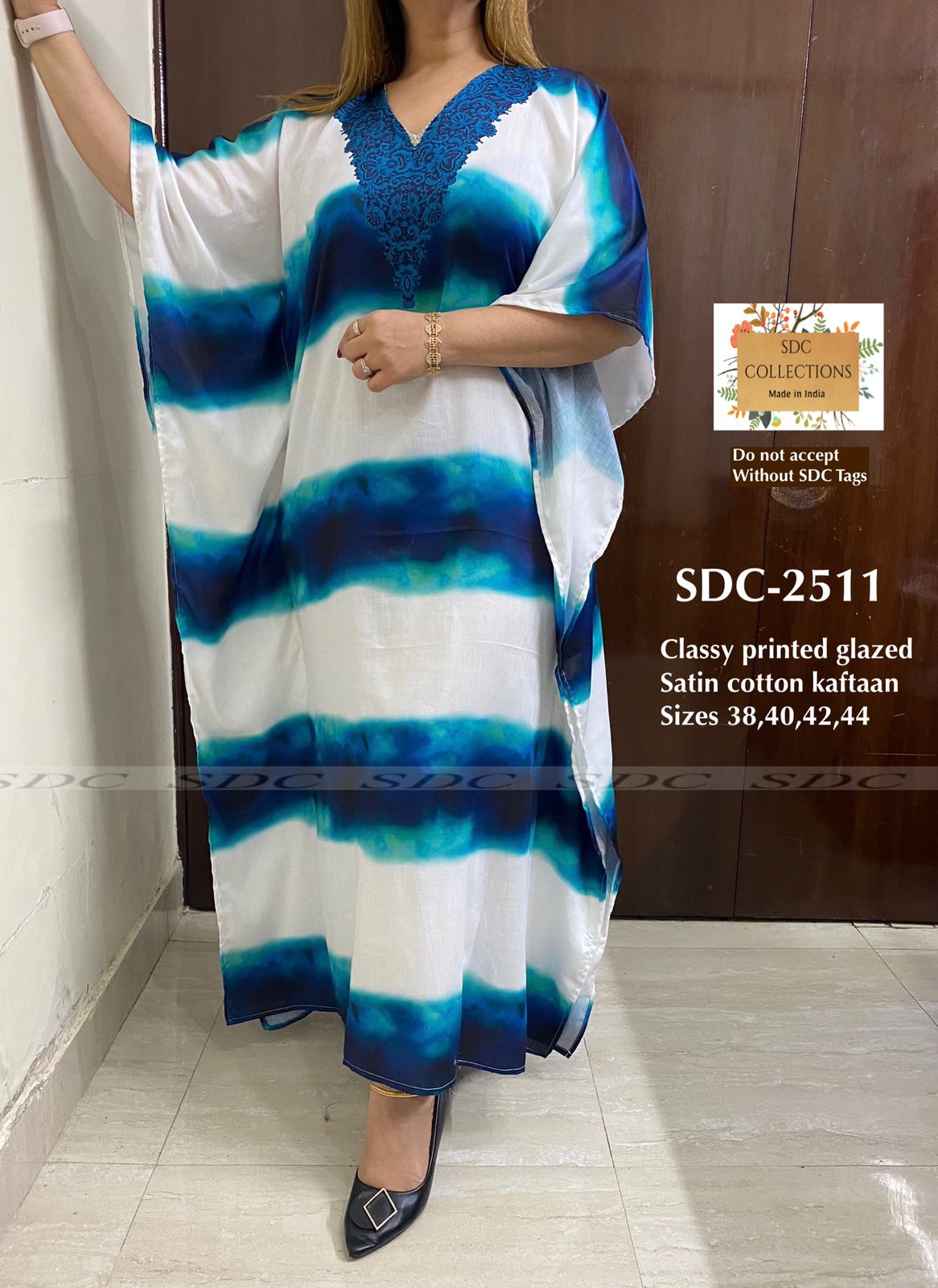 Satin Cotton Kaftans