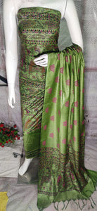 Madhubani Katan Silk Suits