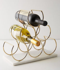 Beautiful Electroplated Wine Racks