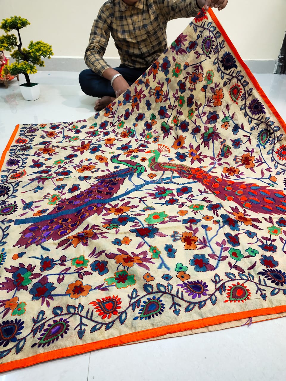 Beautiful Kalamkari Dupattas