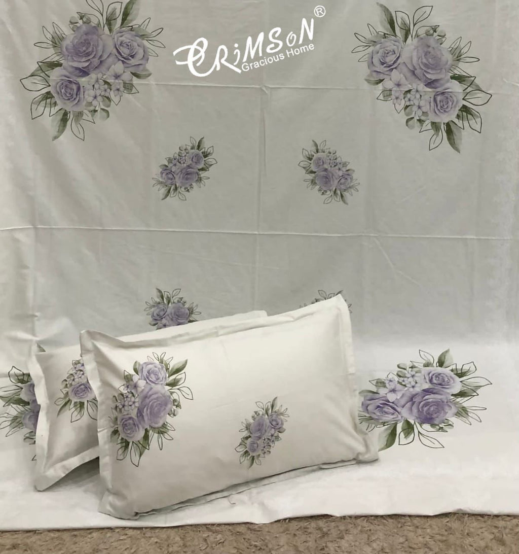King Size Panel Print Bedsheets