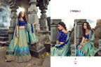 Jacqard Silk Lehengas