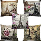Comfy Stylish Jute Printed Cushion Covers Vol 17 M1