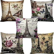 Load image into Gallery viewer, Comfy Stylish Jute Printed Cushion Covers Vol 17 M1