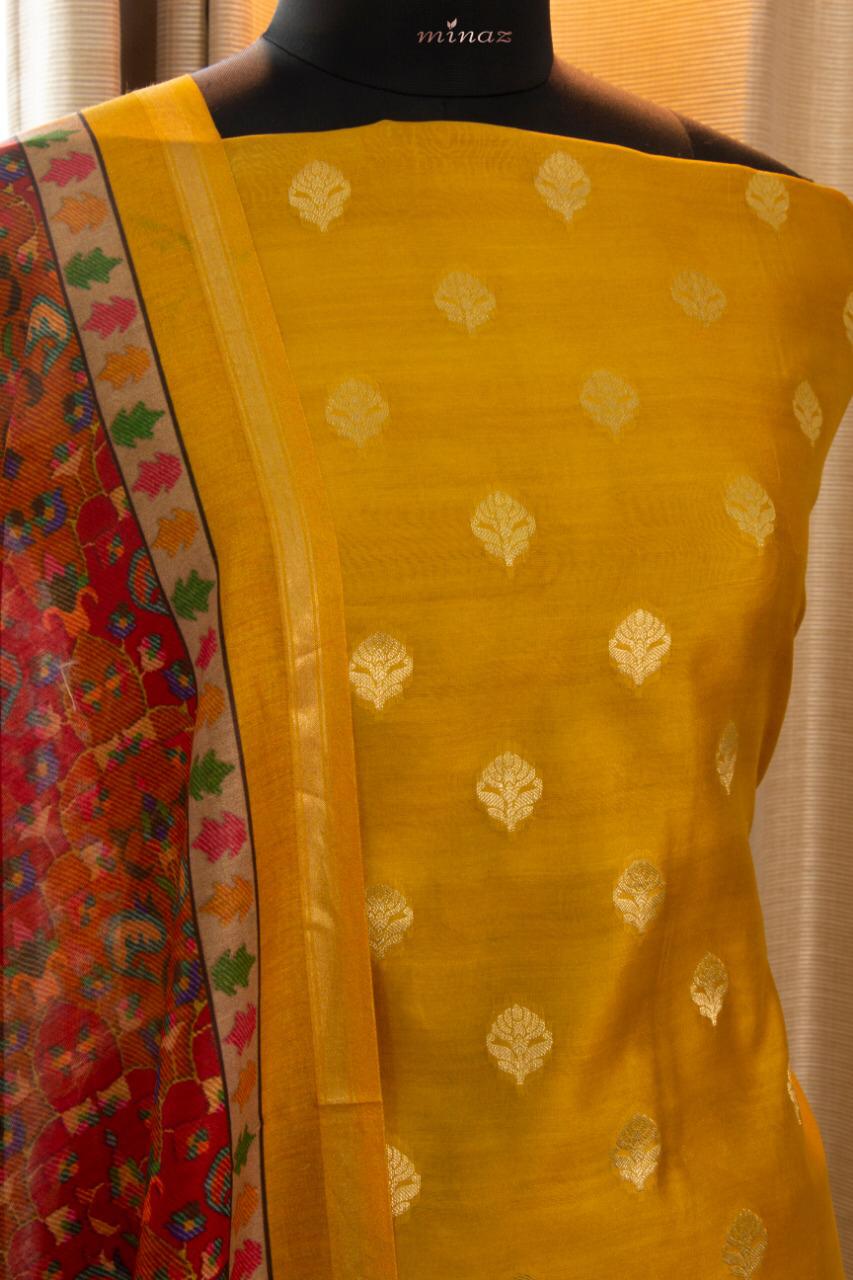 Benarsi Muga Silk Suits