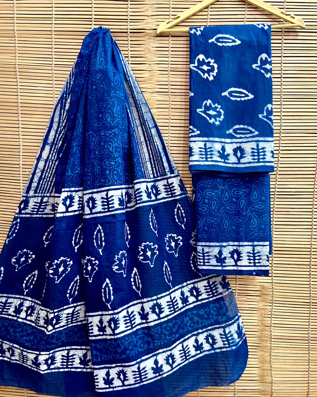 Hand-Block Printed Cotton Suits