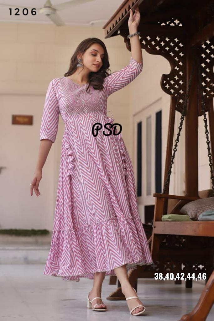 Full Flair Cotton Gowns