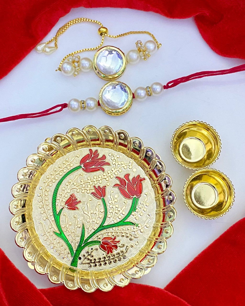 Kundan Bhaiya Bhabhi Rakhi n thali