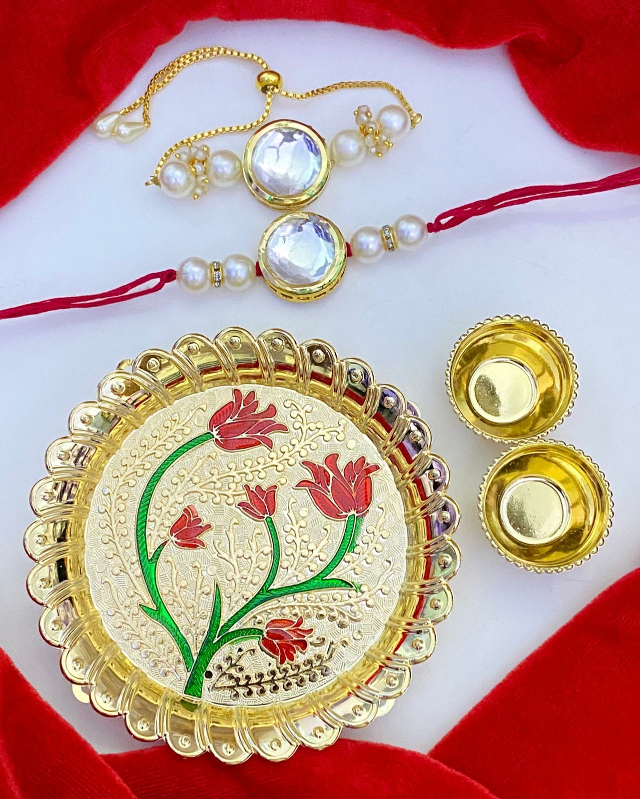 Kundan Bhaiya Bhabhi Rakhi n thali