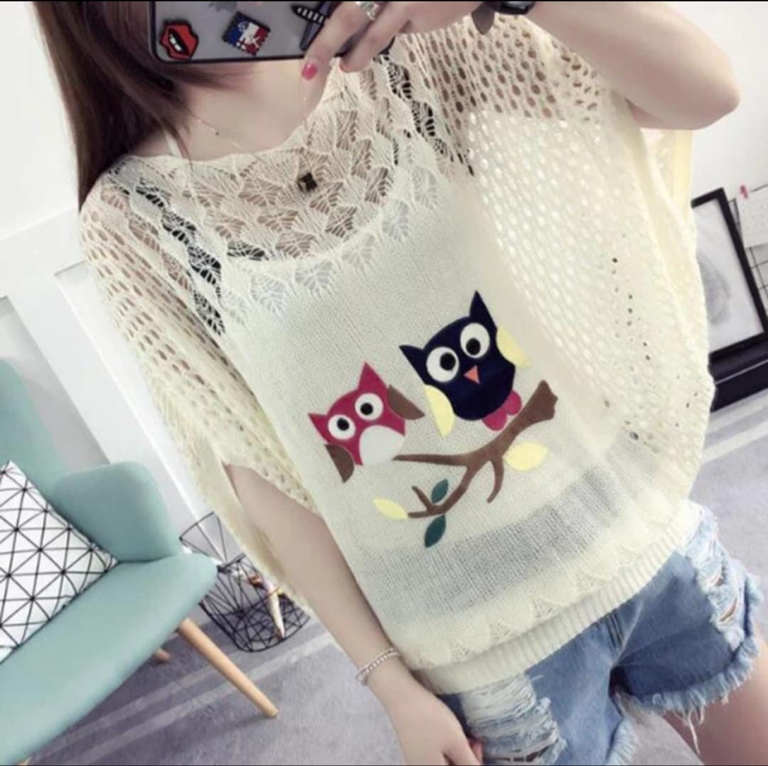 Beautiful Pearl work Poncho