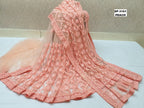 Net Designer Saree with embroidery