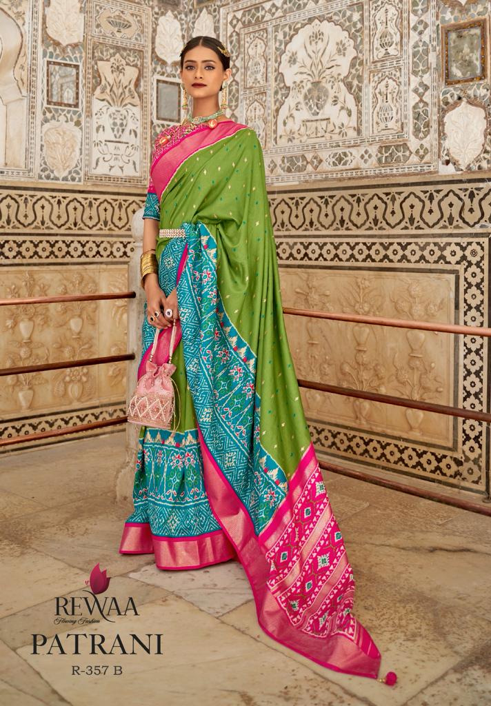 Patola Cotton Silk Saree