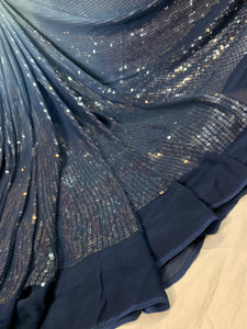 Georgette Sequinned Sarees
