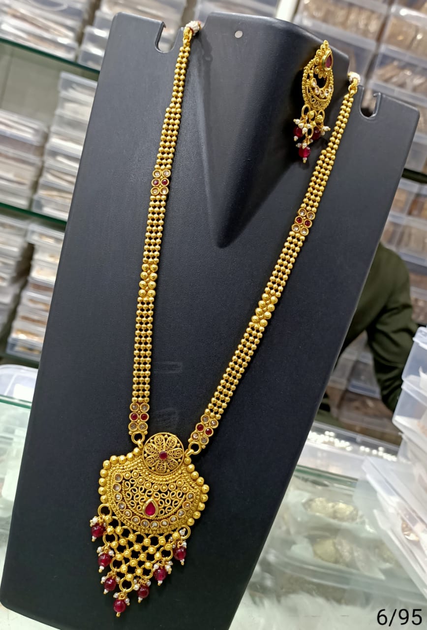 Attractive Gold Plated Jewelry Sets (rj)
