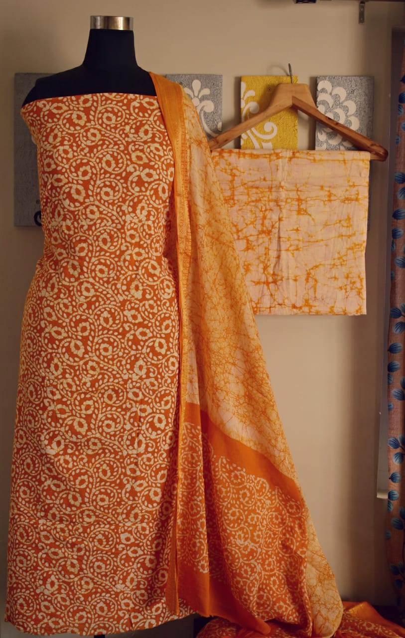 Real Wax Batik Cotton Suits
