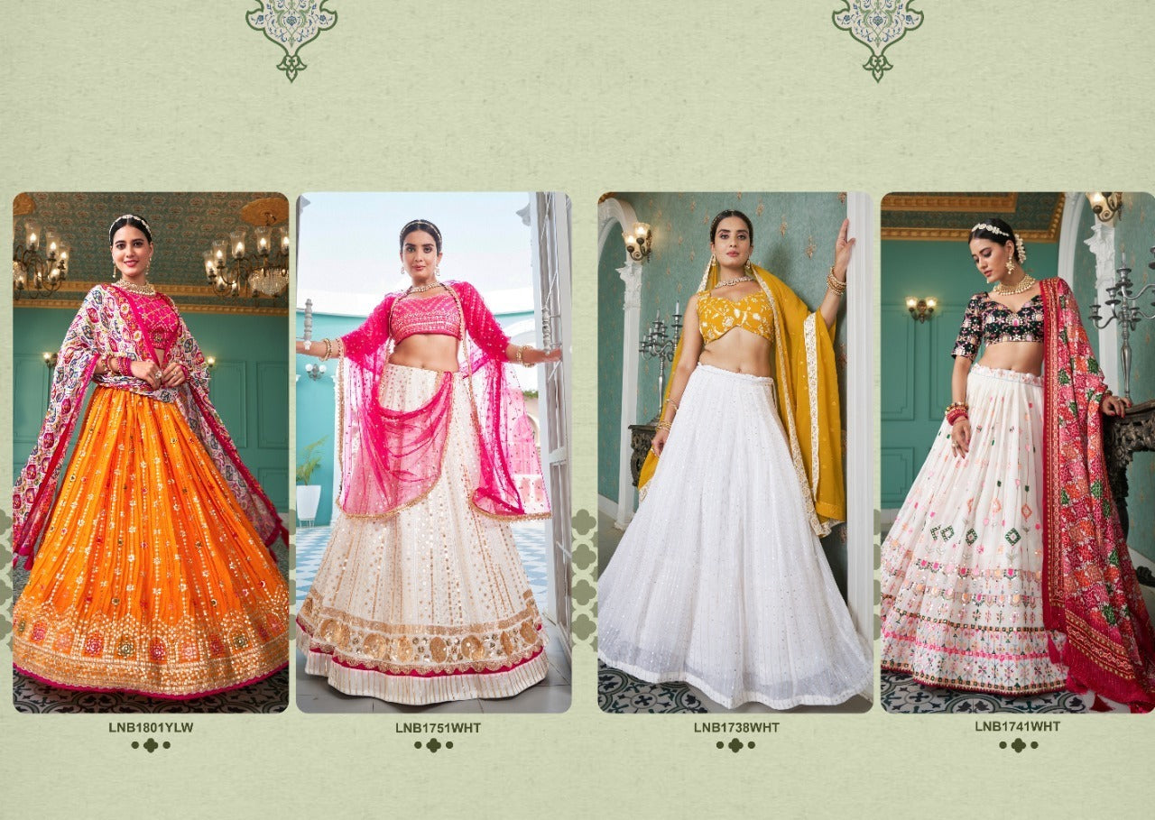 Beautiful Sequins Lehenga Choli Collection