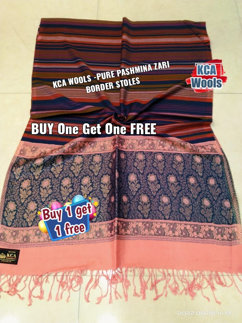 Woolen Stoles Buy 1 Get 1 Offer